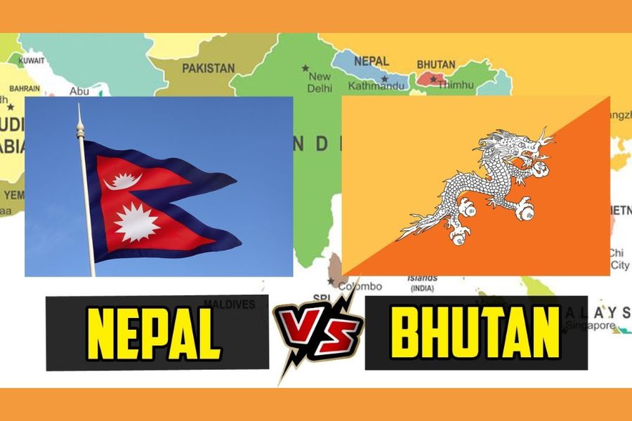Nepal và Bhutan khác nhau như thế nào