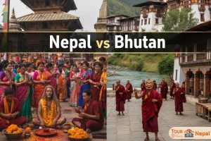 So sánh văn hóa và tôn giáo giữa Nepal và Bhutan